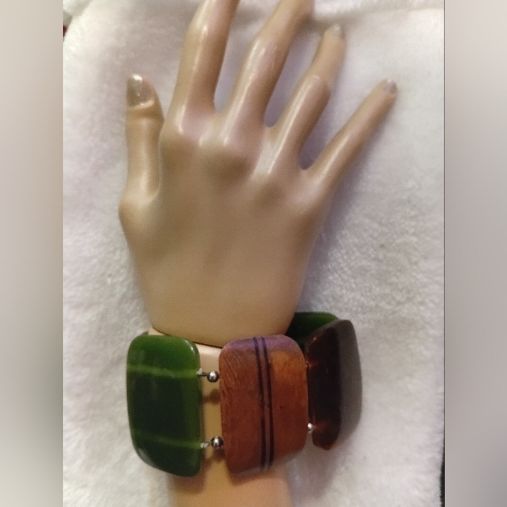 Multicolor Chunky Bracelet